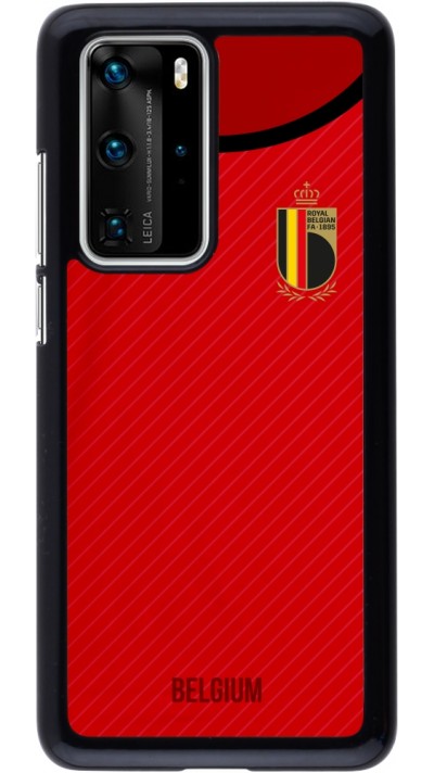 Coque Huawei P40 Pro - Maillot de football Belgique 2022 personnalisable