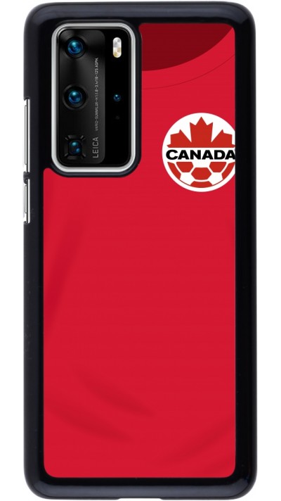 Coque Huawei P40 Pro - Maillot de football Canada 2022 personnalisable