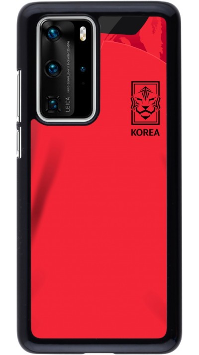 Coque Huawei P40 Pro - Maillot de football Corée du Sud 2022 personnalisable