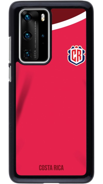 Coque Huawei P40 Pro - Maillot de football Costa Rica 2022 personnalisable