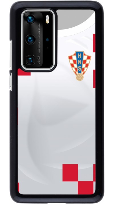 Coque Huawei P40 Pro - Maillot de football Croatie 2022 personnalisable