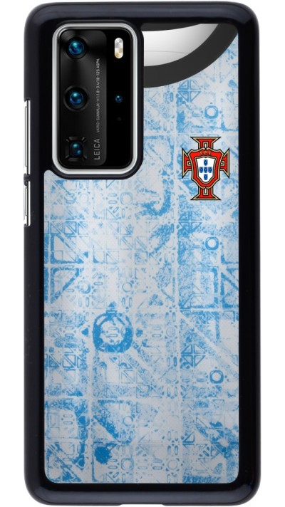 Coque Huawei P40 Pro - Maillot de football Portugal Extérieur personnalisable