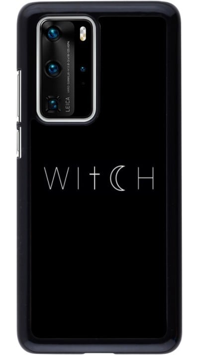 Coque Huawei P40 Pro - Halloween 22 witch word