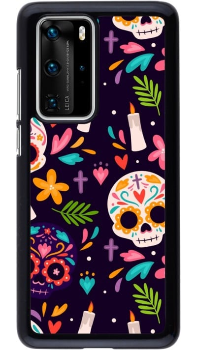 Coque Huawei P40 Pro - Halloween 2023 mexican style