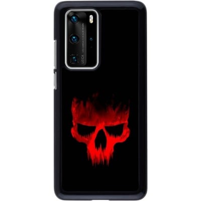 Coque Huawei P40 Pro - Halloween 2023 scary skull