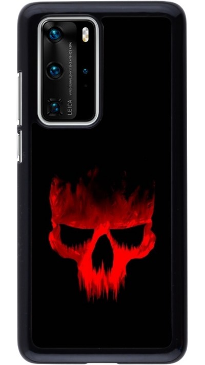 Coque Huawei P40 Pro - Halloween 2023 scary skull