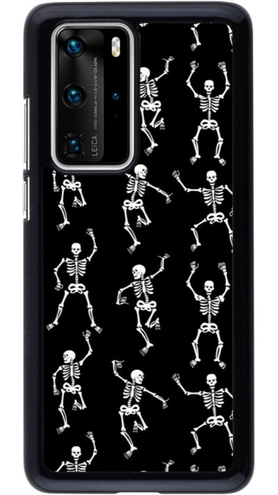 Coque Huawei P40 Pro - Halloween 2024 dancing skeleton