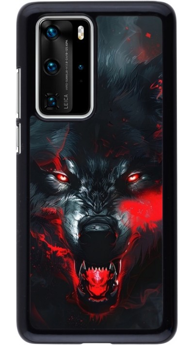 Coque Huawei P40 Pro - Halloween 2024 mad werewolf