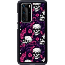 Coque Huawei P40 Pro - Halloween 2024 romantic skulls