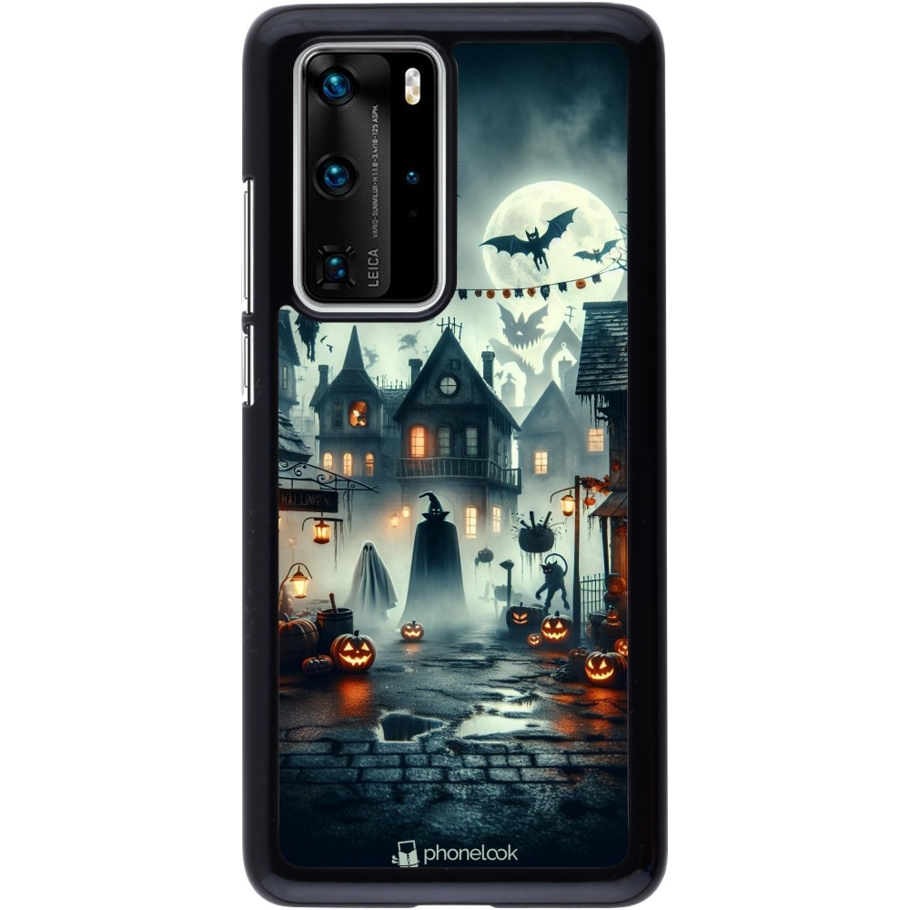 Coque Huawei P40 Pro - Halloween Spookville