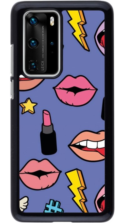 Coque Huawei P40 Pro - Lips and lipgloss