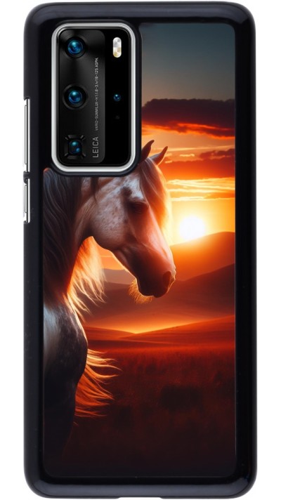 Coque Huawei P40 Pro - Majestic Sunset Horse