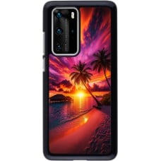 Coque Huawei P40 Pro - Maldives Dusk Bliss