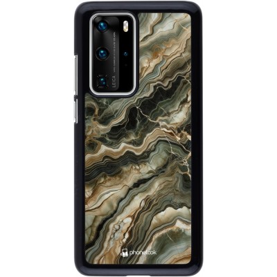 Coque Huawei P40 Pro - Marbre Olive