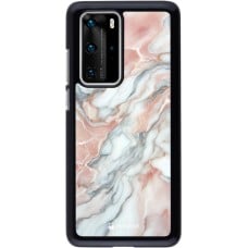 Coque Huawei P40 Pro - Marbre Rose Lumineux