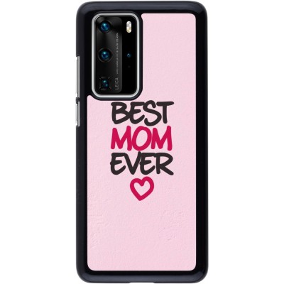 Coque Huawei P40 Pro - Mom 2023 best Mom ever pink