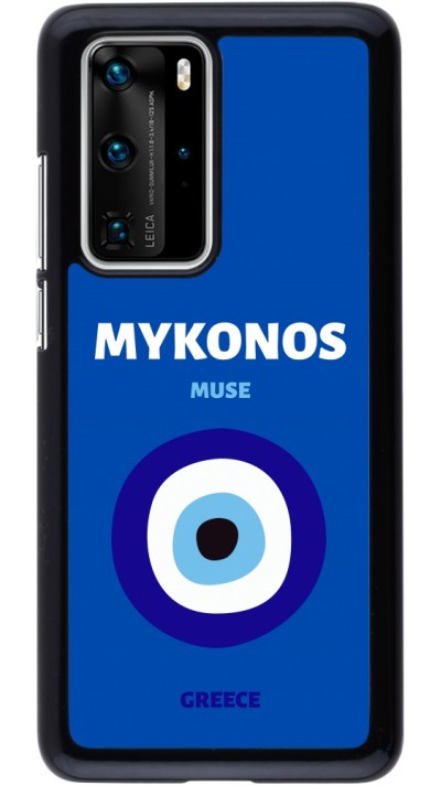 Coque Huawei P40 Pro - Pop Summer Destination Mykonos