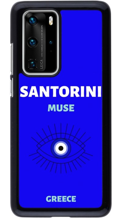 Coque Huawei P40 Pro - Pop Summer Destination Santorini