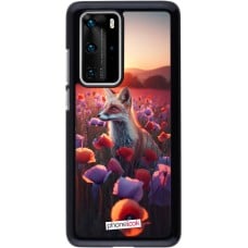 Coque Huawei P40 Pro - Renard pourpre au crépuscule