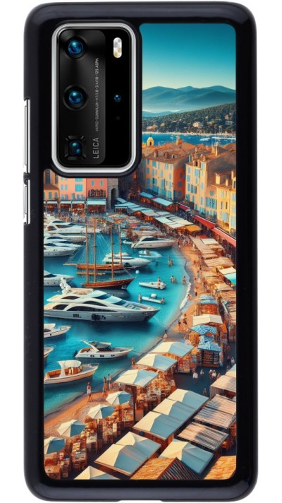 Coque Huawei P40 Pro - Saint-Tropez Beach