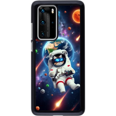 Coque Huawei P40 Pro - VR SpaceCat Odyssey