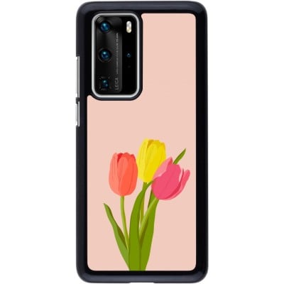 Coque Huawei P40 Pro - Spring 23 tulip trio