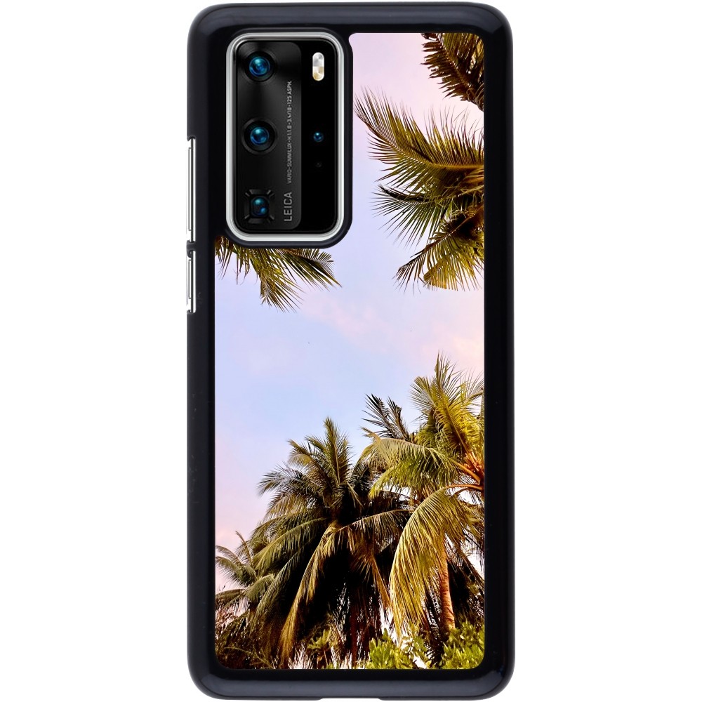 Coque Huawei P40 Pro - Summer 2023 palm tree vibe