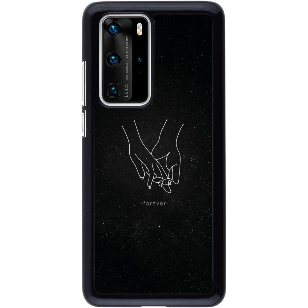 Coque Huawei P40 Pro - Valentine 2023 hands forever