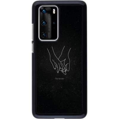 Coque Huawei P40 Pro - Valentine 2023 hands forever