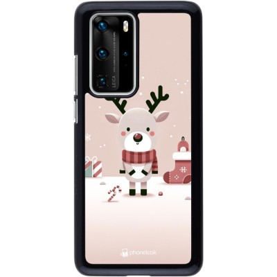 Coque Huawei P40 Pro - Noël 2023 Choupinette Renne