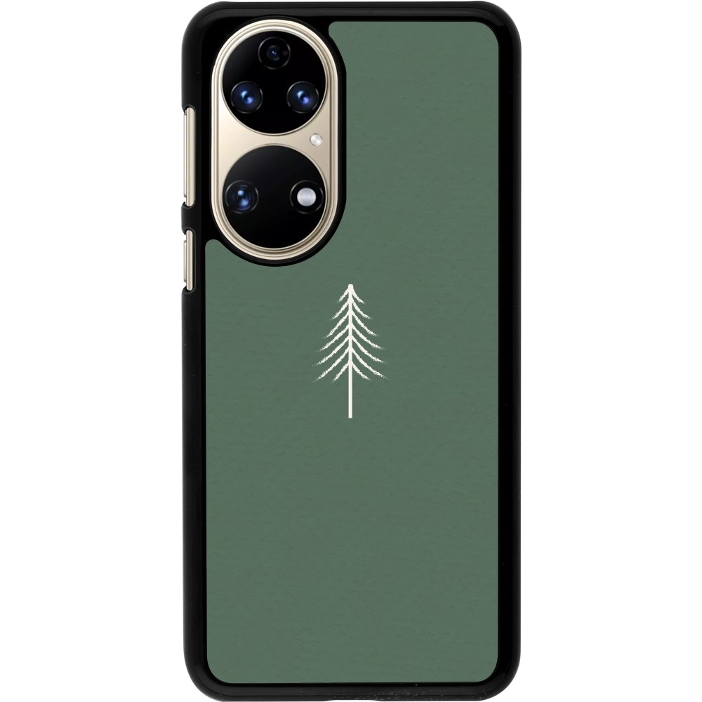 Huawei P50 Case Hülle - Christmas 22 minimalist tree