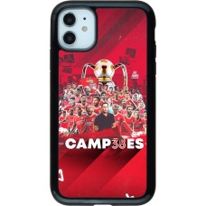 iPhone 11 Case Hülle - Hybrid Armor schwarz Benfica Campeoes 2023