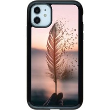 Coque iPhone 11 - Hybrid Armor noir Hello September 11 19