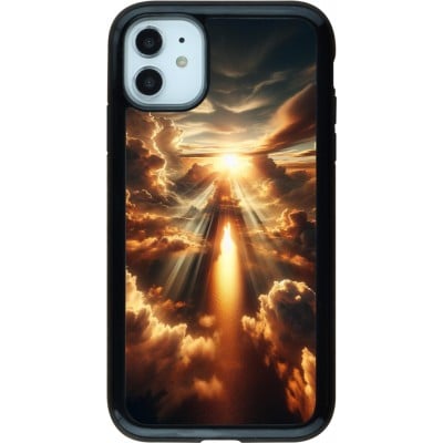 Coque iPhone 11 - Hybrid Armor noir Lueur Céleste Zenith