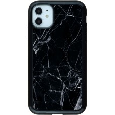 Coque iPhone 11 - Hybrid Armor noir Marble Black 01