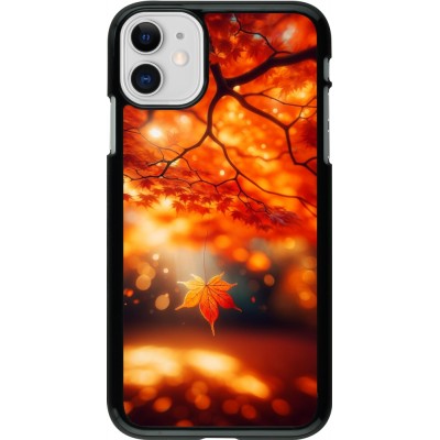 Coque iPhone 11 - Automne Magique Orange