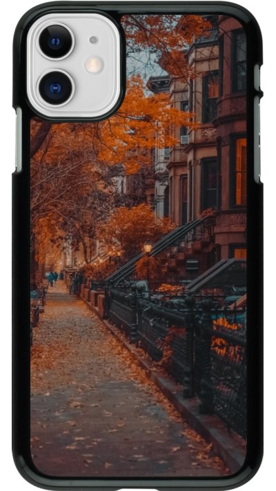 Coque iPhone 11 - Autumn 2024 city