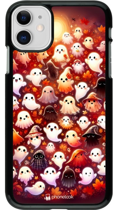 Coque iPhone 11 - Fantômes automne mignons