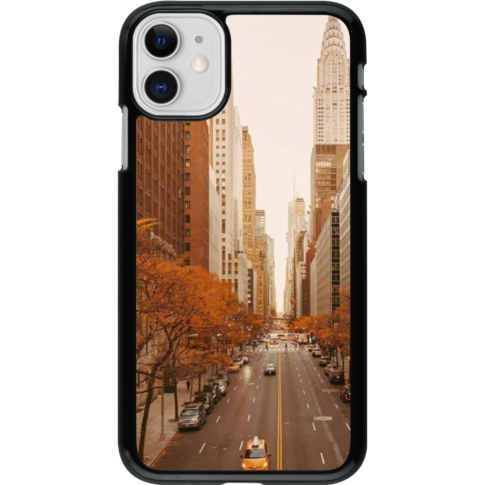 Coque iPhone 11 - Autumn 2024 New York city