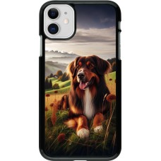 Coque iPhone 11 - Chien Campagne Suisse