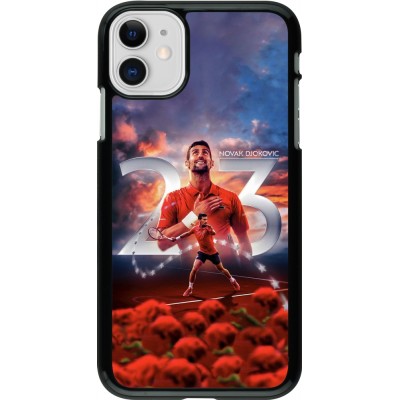 Coque iPhone 11 - Djokovic 23 Grand Slam