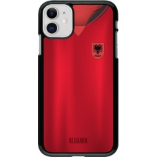 Coque iPhone 11 - Maillot de football Albanie personnalisable