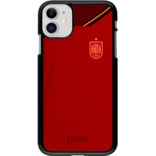 Coque iPhone 11 - Maillot de football Espagne 2022 personnalisable