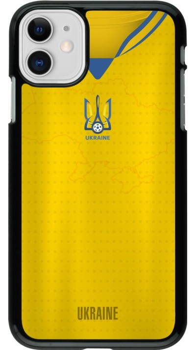 Coque iPhone 11 - Maillot de football Ukraine