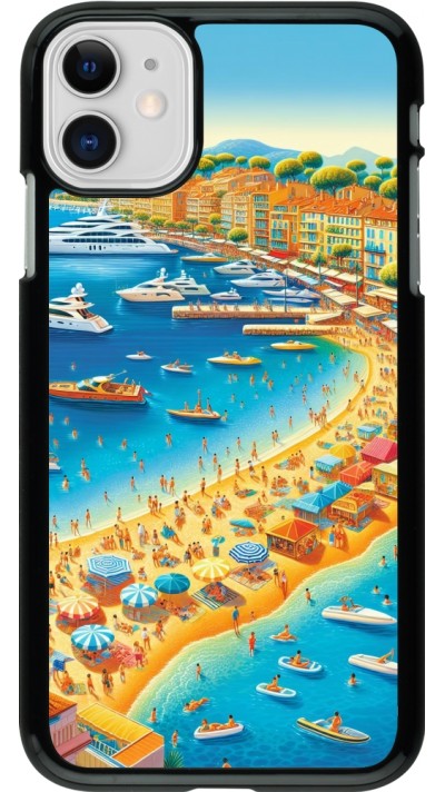 iPhone 11 Case Hülle - French Riviera People