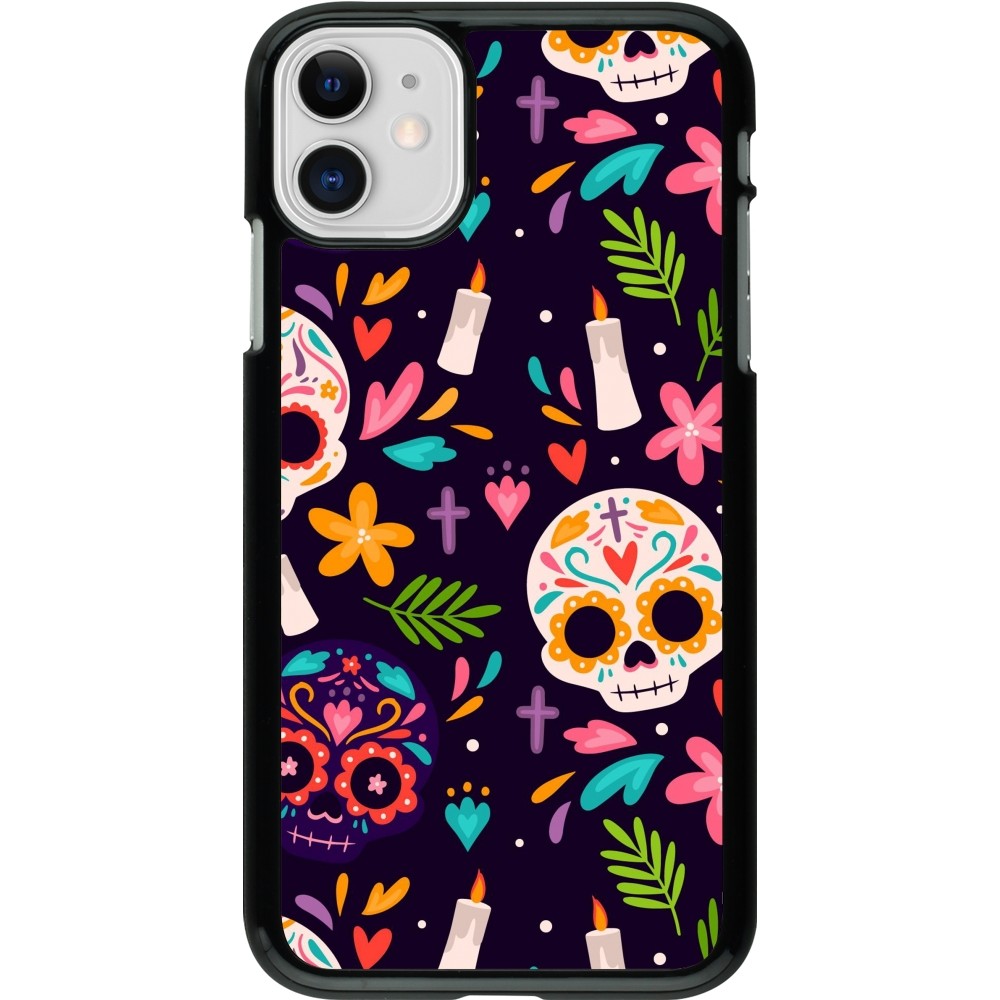 Coque iPhone 11 - Halloween 2023 mexican style