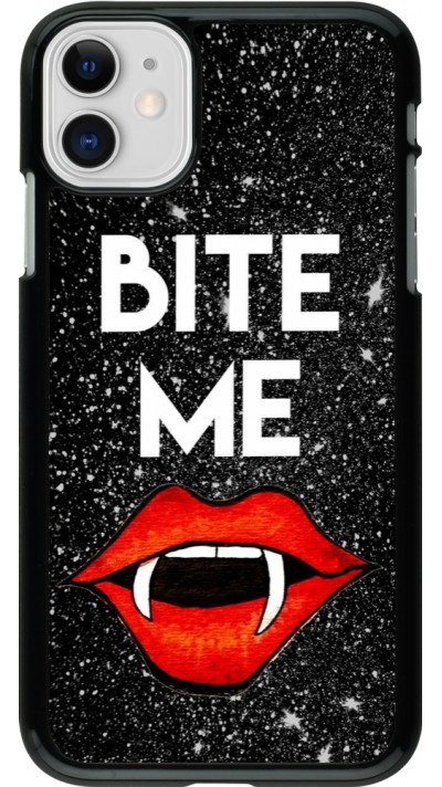 Coque iPhone 11 - Halloween 2024 bite me