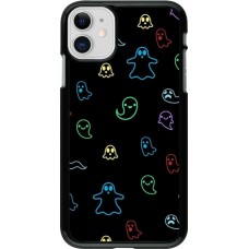 iPhone 11 Case Hülle - Halloween 2024 colorful ghosts