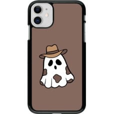 Coque iPhone 11 - Halloween 2024 cowboy ghost