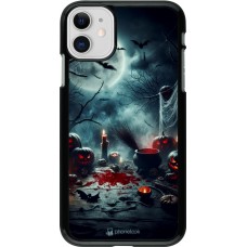 iPhone 11 Case Hülle - Halloween 2024 Dunkler Mond